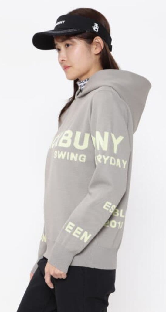 ★美品★2024年モデル Jack Bunny ニットプルオーバーパーカー　1