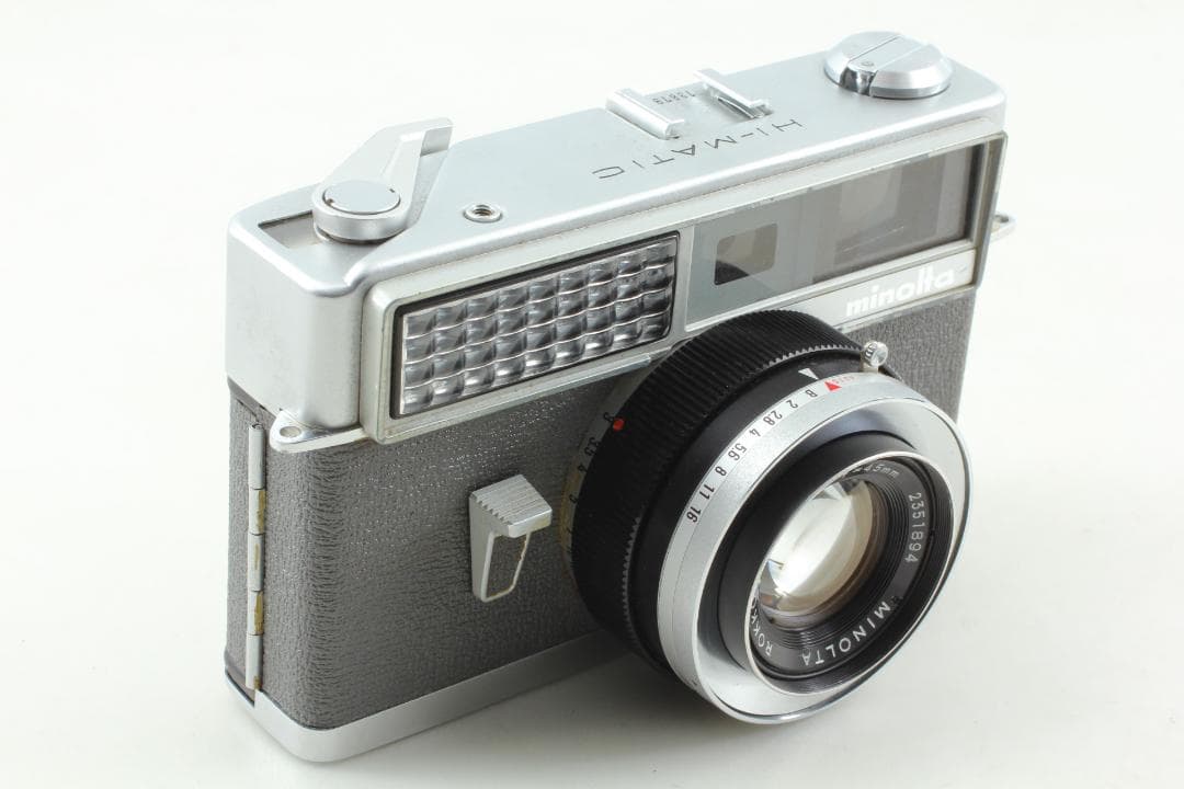 【整備済　美品】MINOLTA HI-MATIC　フィルムカメラ　 #1297