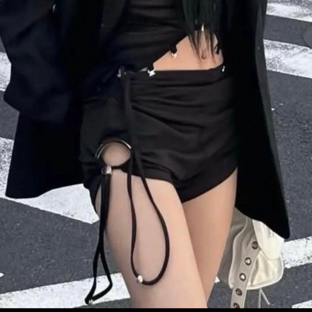 パンツ melt the lady drawstring short pants