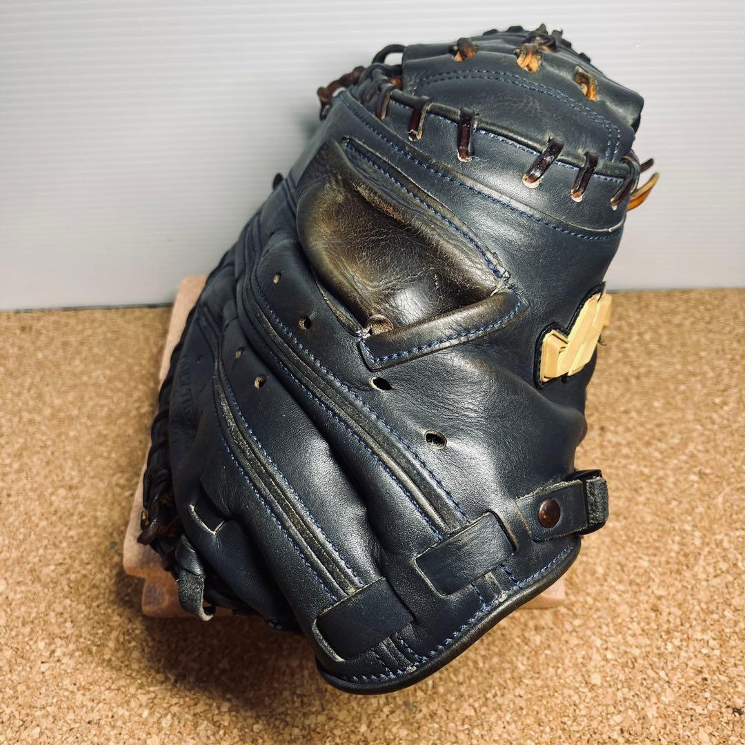 ハタケヤマ硬式捕手ミット／真心ブラック／一般.大人用