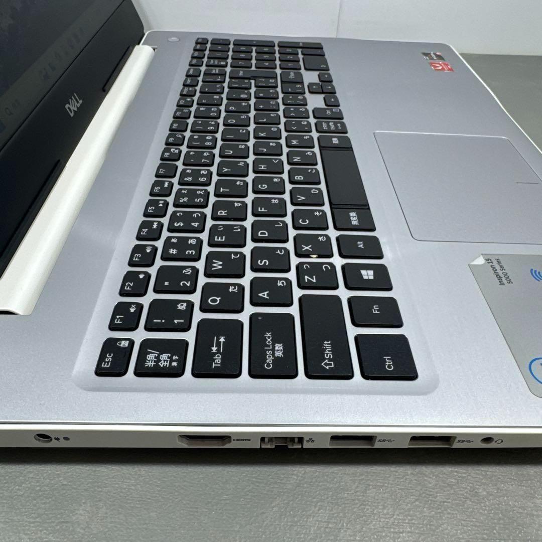 【限定】DELLプラチナホワイト☘️Ryzen5☘️新品NVMe256+1TB