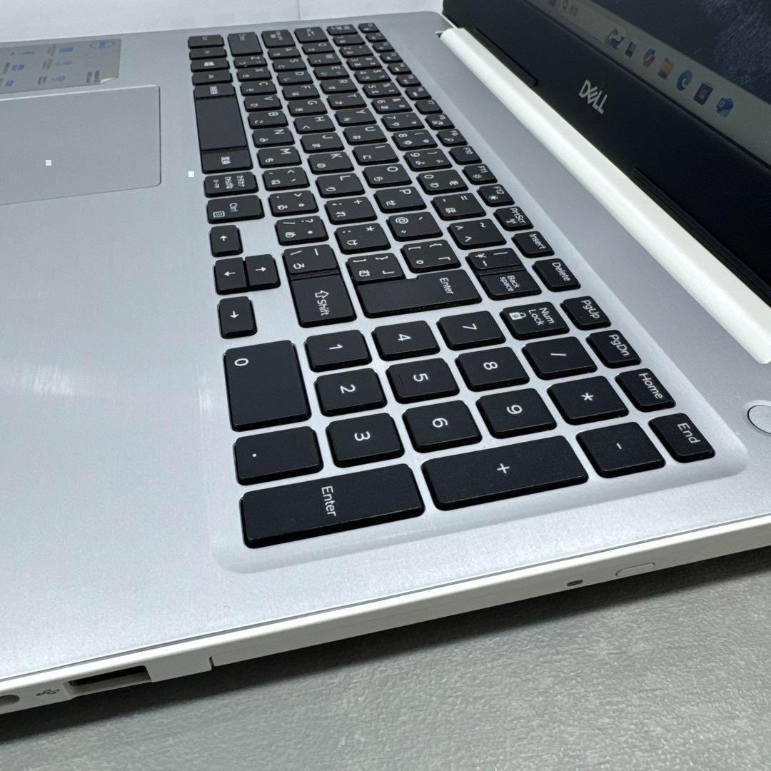 【限定】DELLプラチナホワイト☘️Ryzen5☘️新品NVMe256+1TB