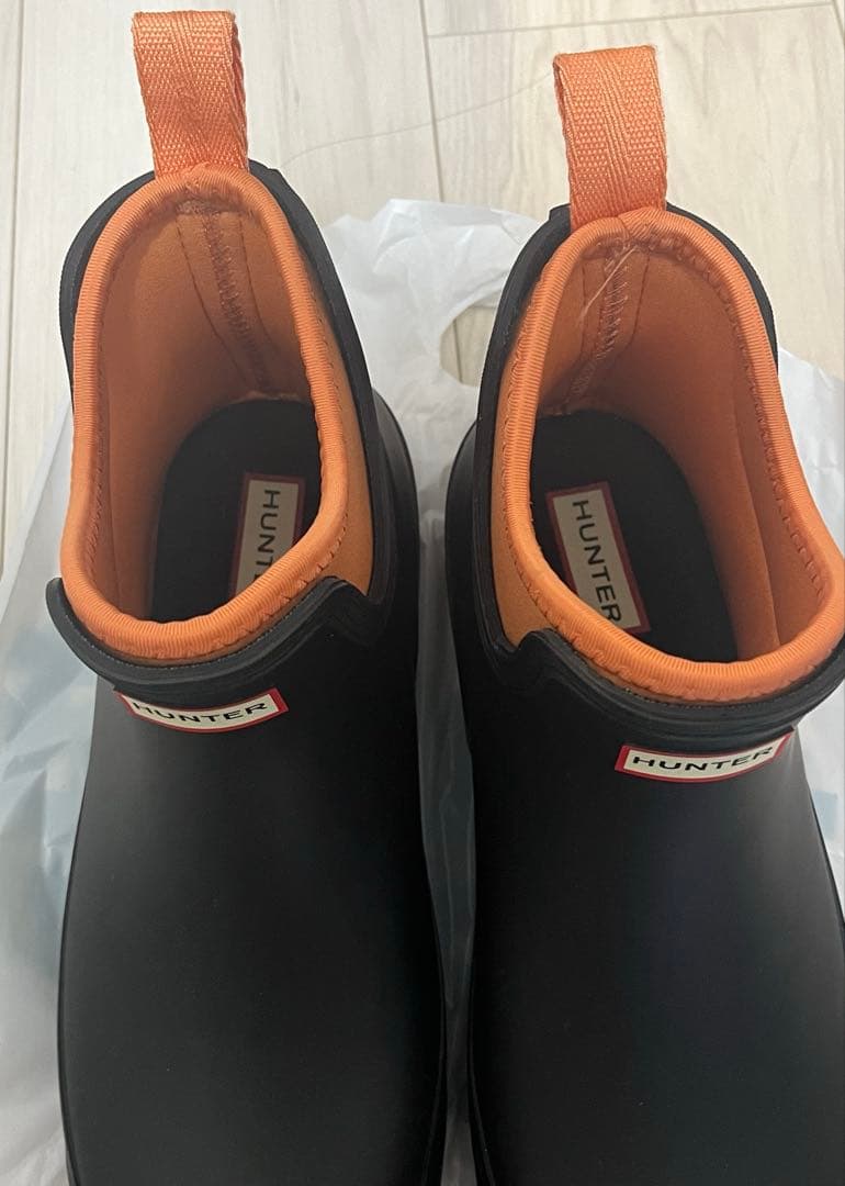 【美品】ハンターレインブーツ ショートWFS3020RMA