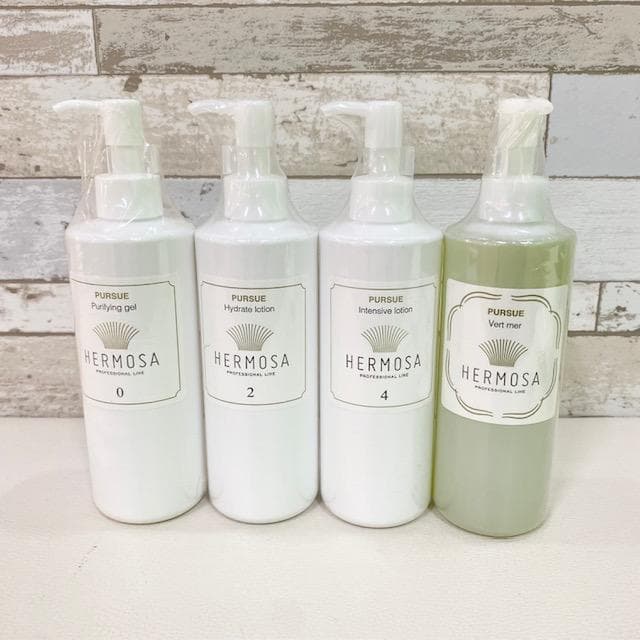 エルモサ パシュー4本セット　メイク落とし　化粧水　化粧水　ふき取り美容液