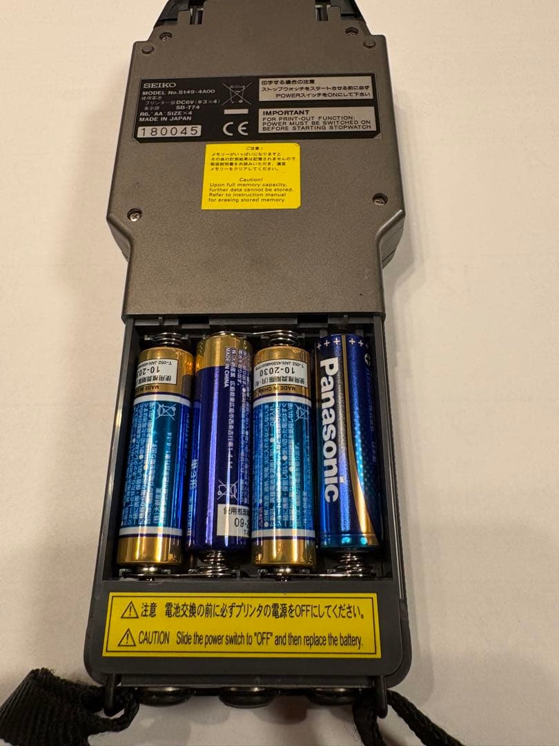 プリンター付ストップウォッチSEIKONo.S149