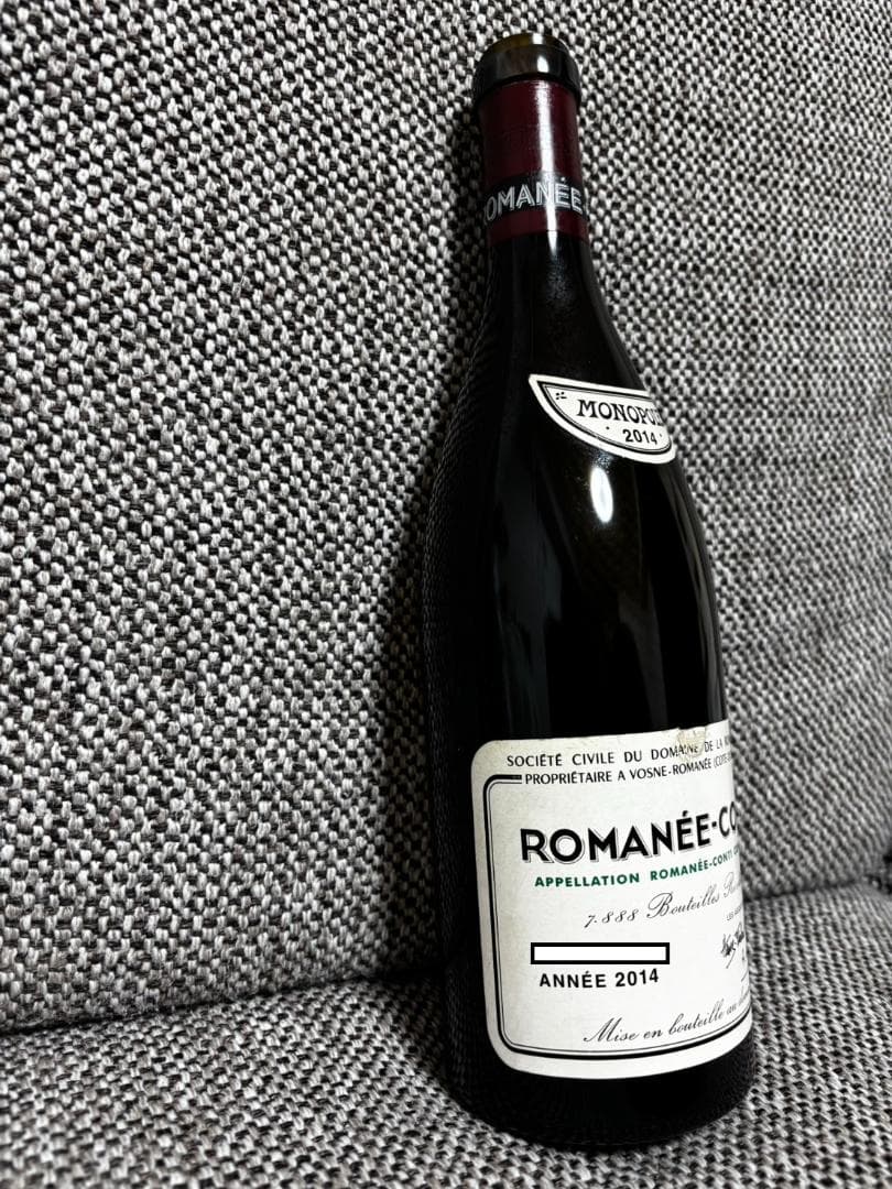 【DRC】ROMANÉE-CONTI 2014 ワイン 空瓶 ロマネコンティ