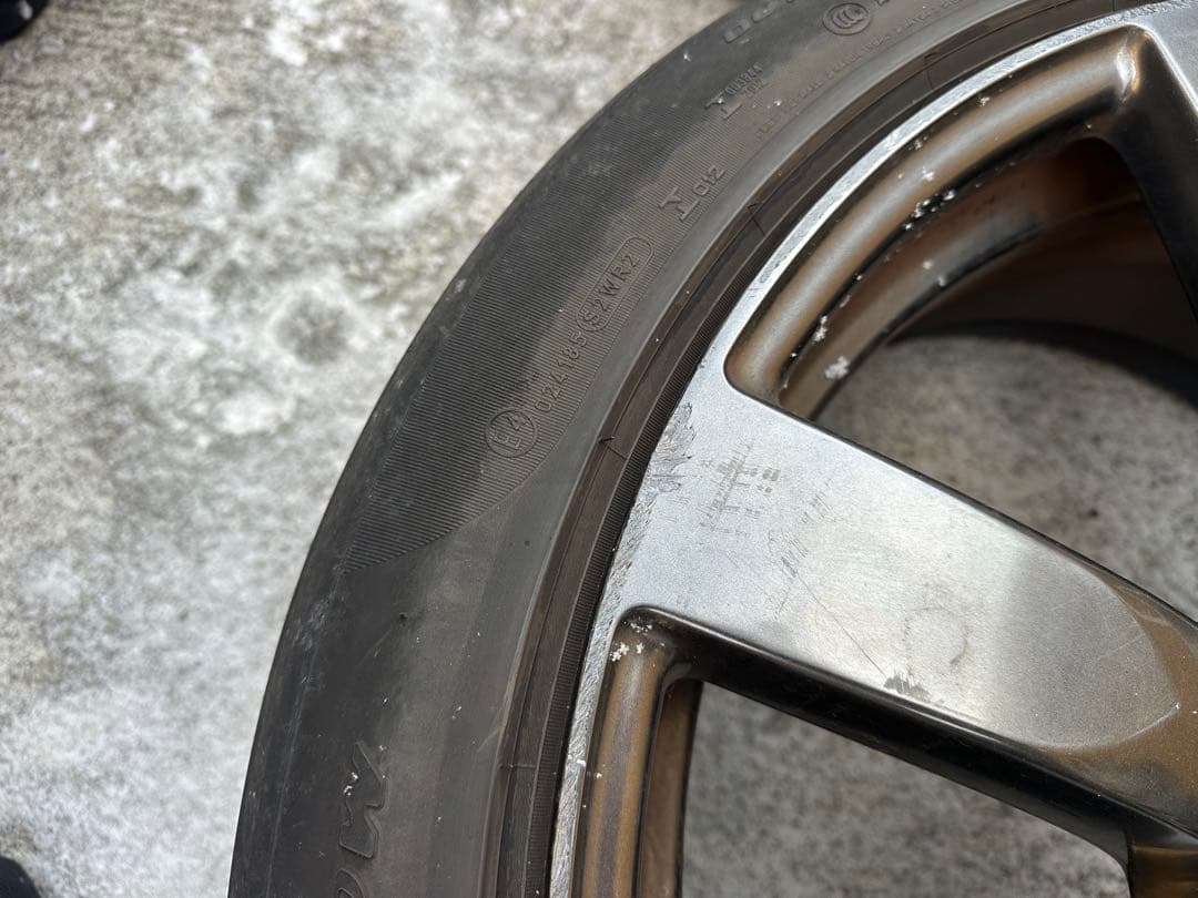 日産35GTR純正ホイールセット4本114.3Rays