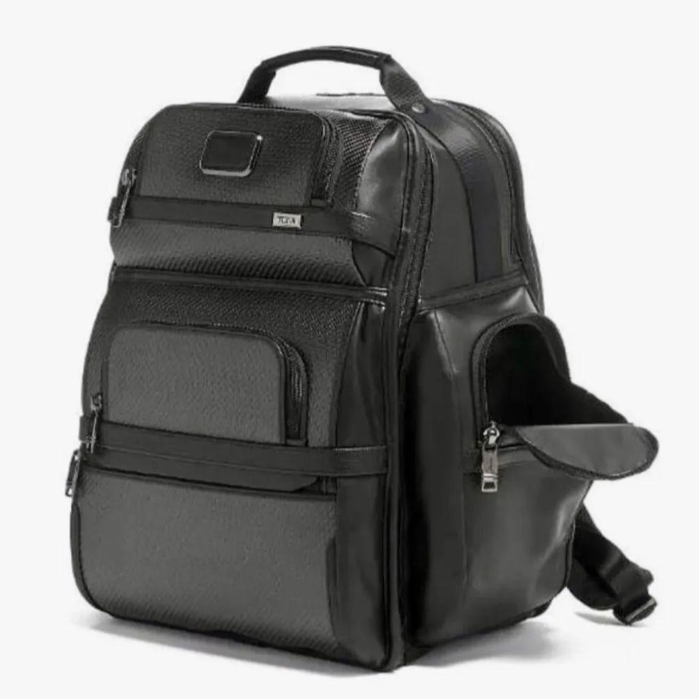 【美品】トゥミ リュック ALPHA3 カーボンレザー ビジネス 正規品