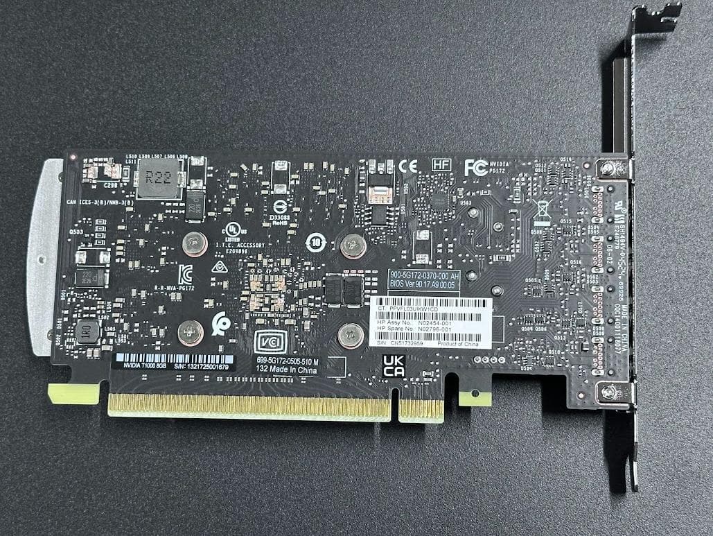 ●新品未使用● NVIDIA T1000 8GB グラフィックボード