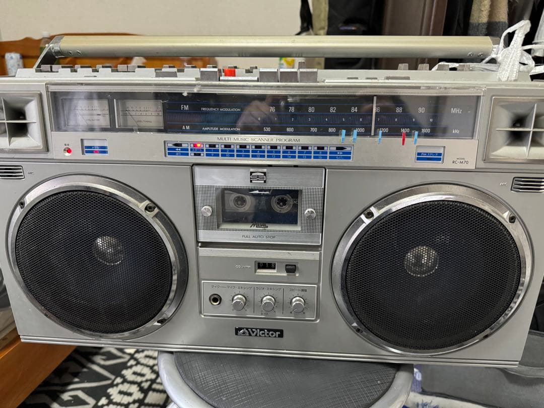 ダ*ー様 Victor RC-M70 ビクター　FM/AMステレオラジオカセット