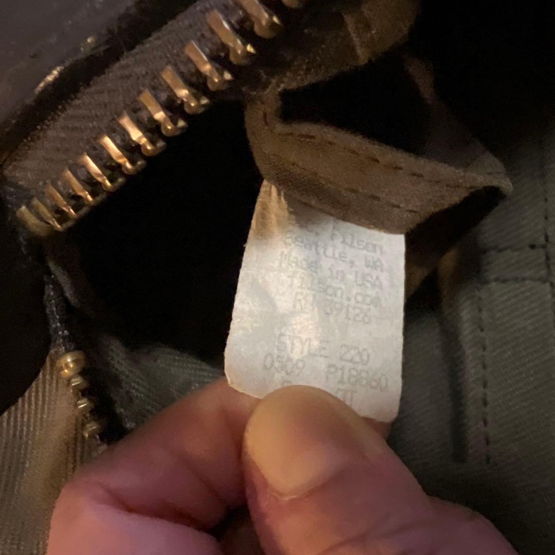 【FILSON】ミディアム ダッフルバッグ（スーパーピエロ）