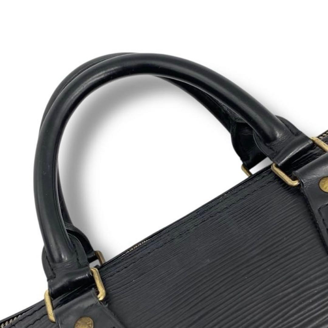 美品 ルイヴィトン スピーディ 30 エピ ノワール バッグ ボストン メンズ