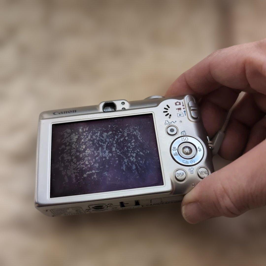 デジカメ　CANON IXY70 バッテリー、取説、充電器、SDカード