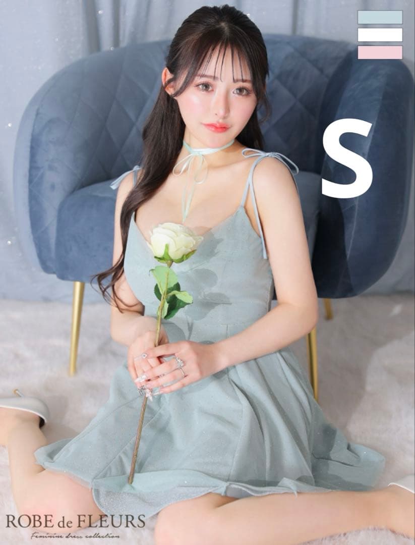 新品　超美品　ローブドフルール　ドレス　S