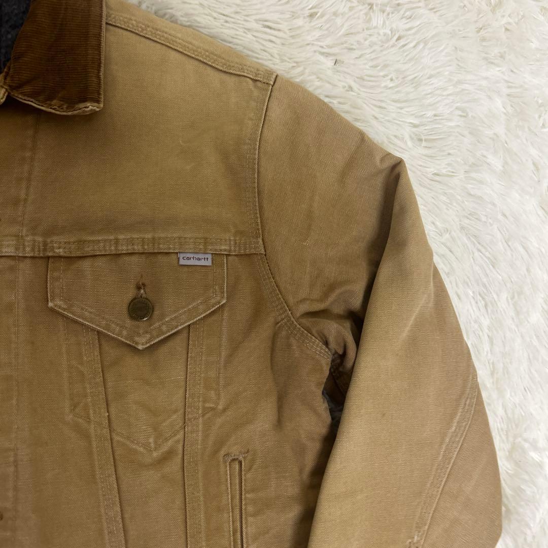 【美品】Carhartt 裏地ブランケット3rd トラッカージャケット 42