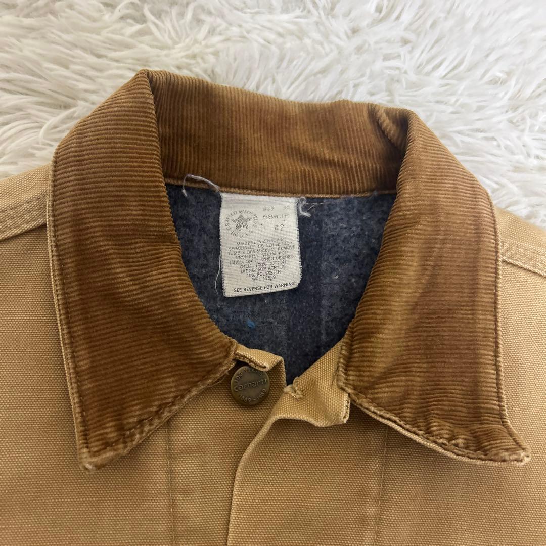 【美品】Carhartt 裏地ブランケット3rd トラッカージャケット 42
