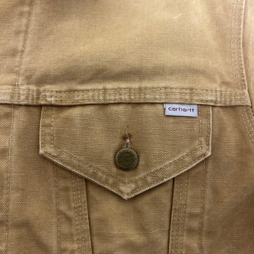 【美品】Carhartt 裏地ブランケット3rd トラッカージャケット 42