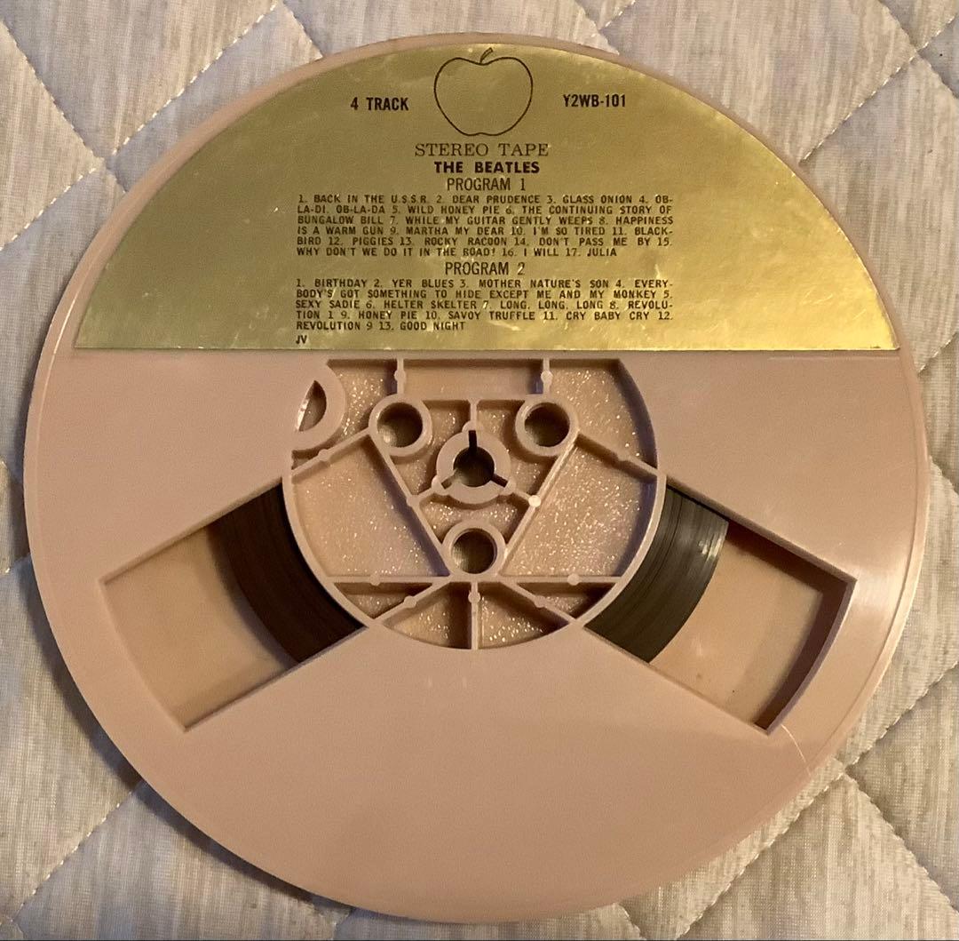 オープンリールテープ　ビートルズ　ホワイトアルバム　The Beatles