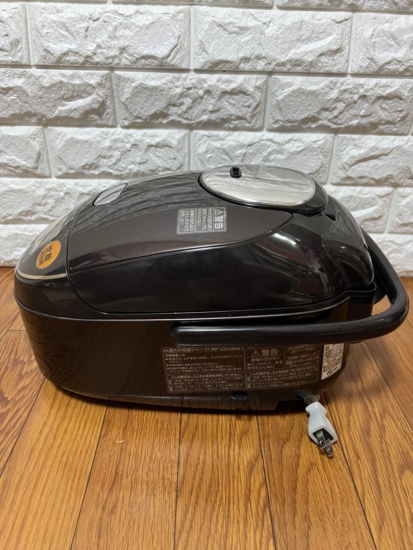 ZOJIRUSHI　NP-ZS10KS プラチナ厚釜圧力IHジャー5.5合