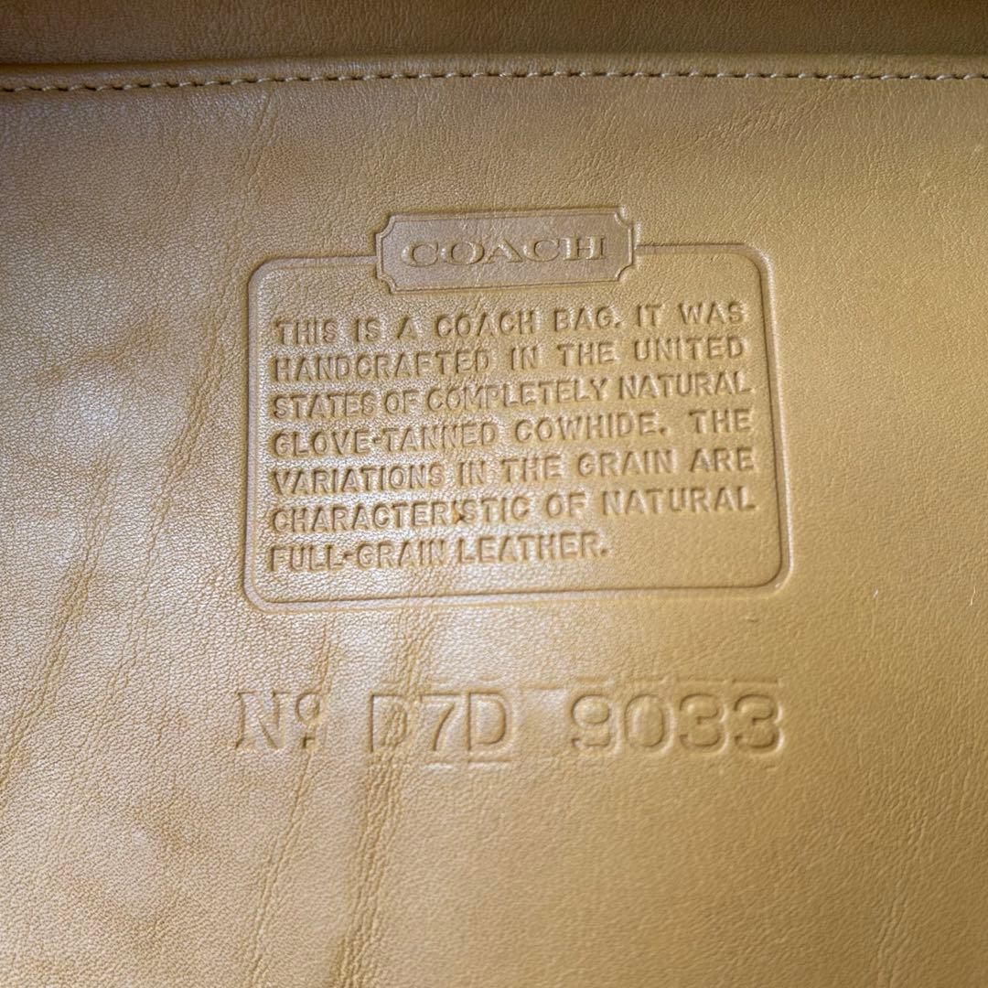 クリーニング済 old coach 9033 Ergo Pocket Zip