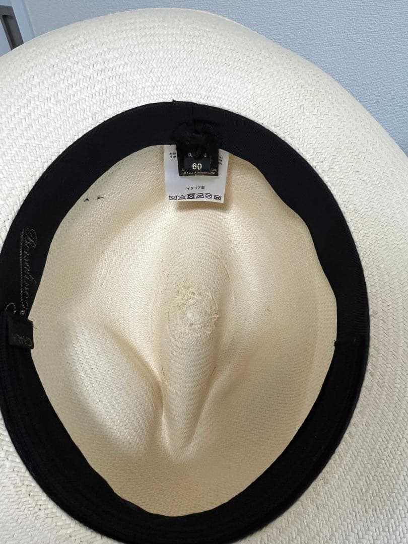 西口修平　ボルサリーノ　パナマ　ファイン ワイドブリム　ビームス　サイズ60
