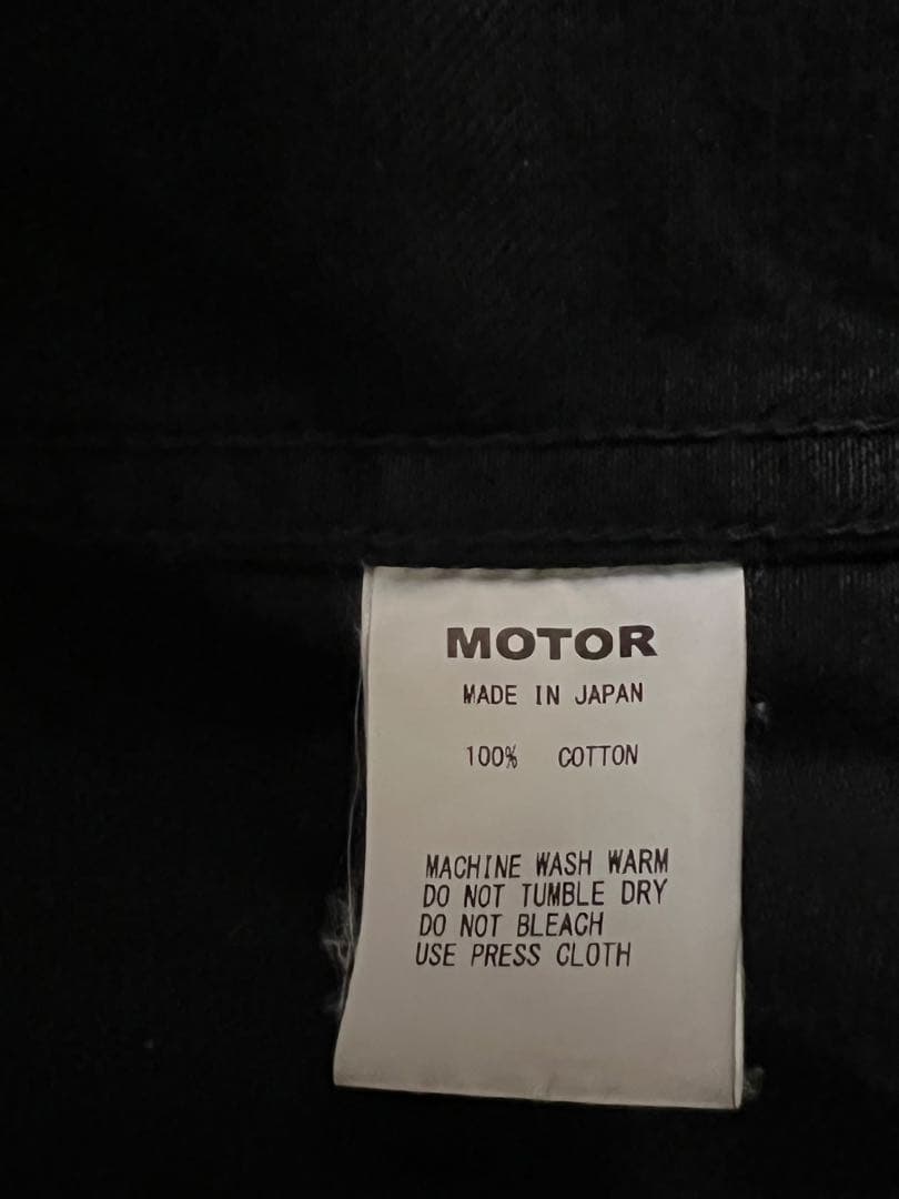 【専用】motor ブラックデニムジャケット