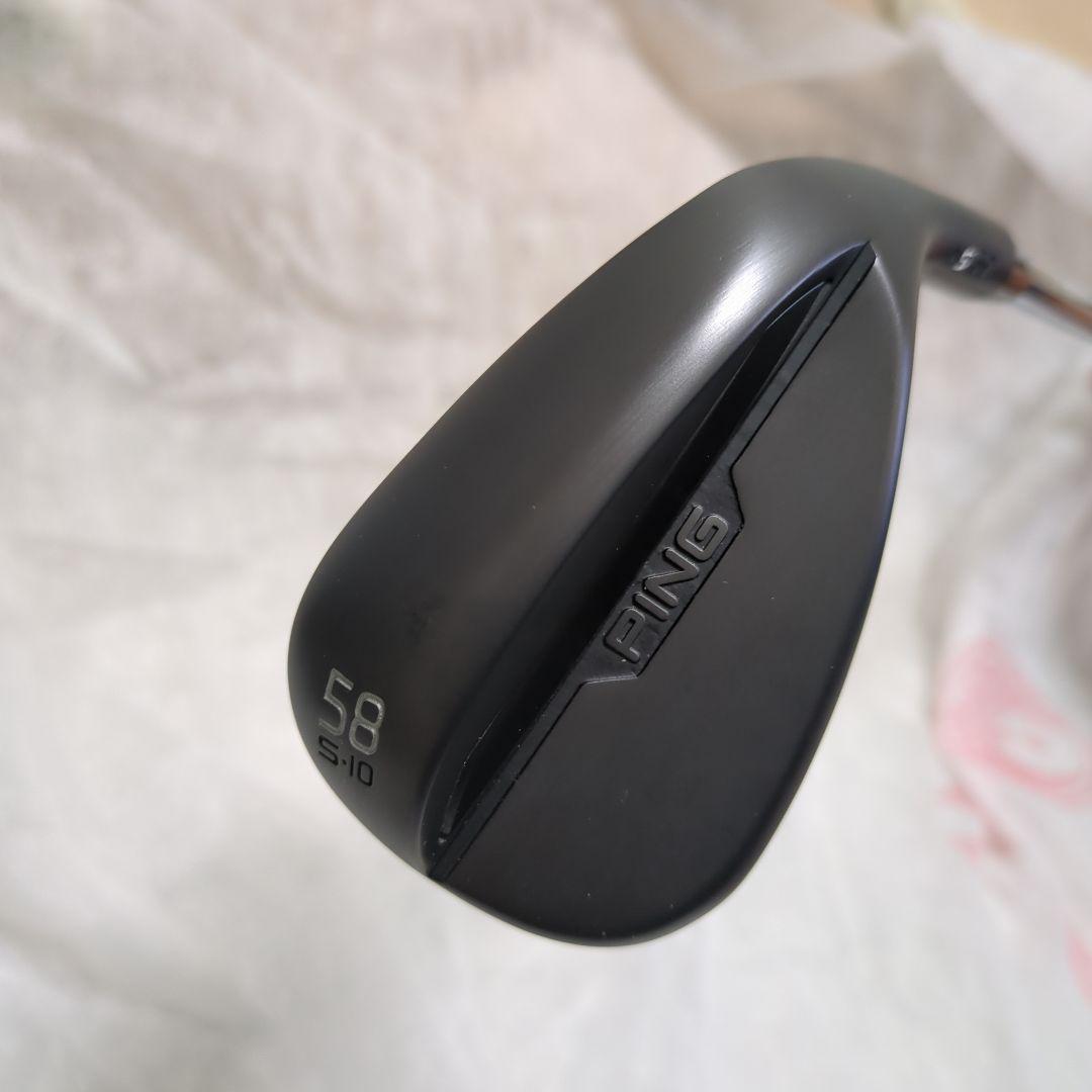 PING S159ウェッジ 58度　ミッドナイト仕上げ