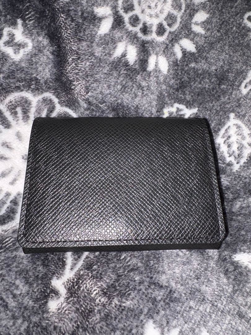未使用新品 ルイヴィトン タイガ 名刺入れ 黒
