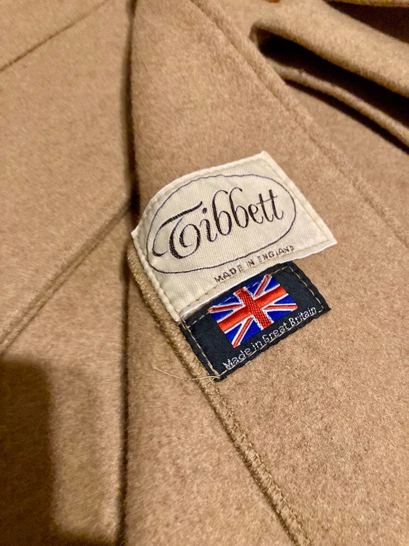 チベット　モンゴメリー　ダッフルコート　キャメル　イングランド製　M