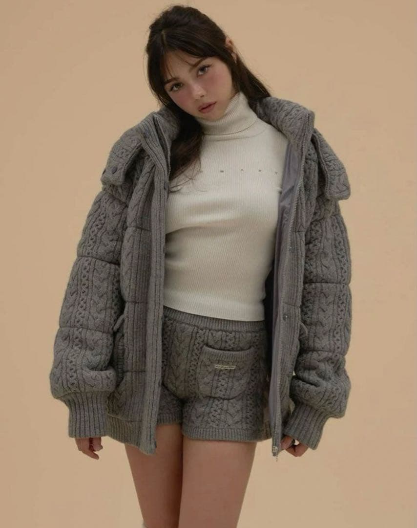 パンツ ANDMARY Mary knit pants