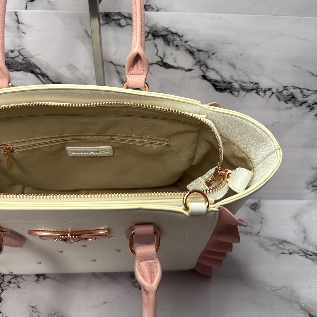 (未使用品)大人気、サマンサベガ、2wayバッグ、フリル、人気色、限定色、完売品