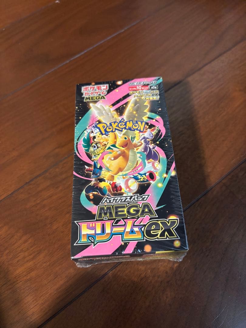 【シュリンク付き】ポケモンカードゲーム MEGAドリームex 1BOX 即日配送