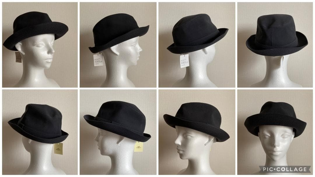 エルメス コットン×リネン ハット