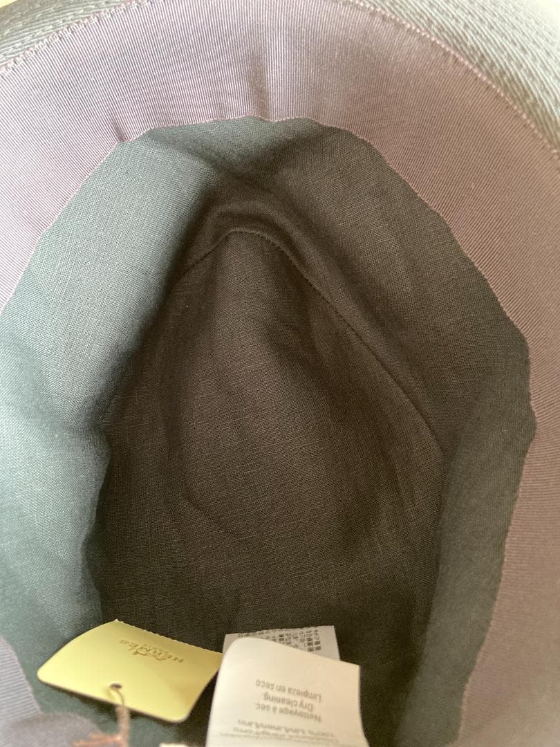 エルメス コットン×リネン ハット