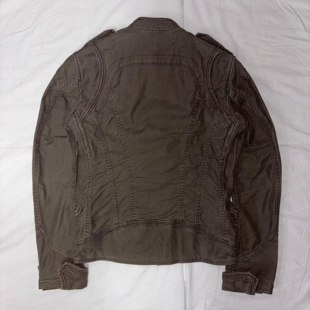 G.O.A カーキ　ジャケット　ナポレオンジャケット　ミリタリージャケッ Y2K