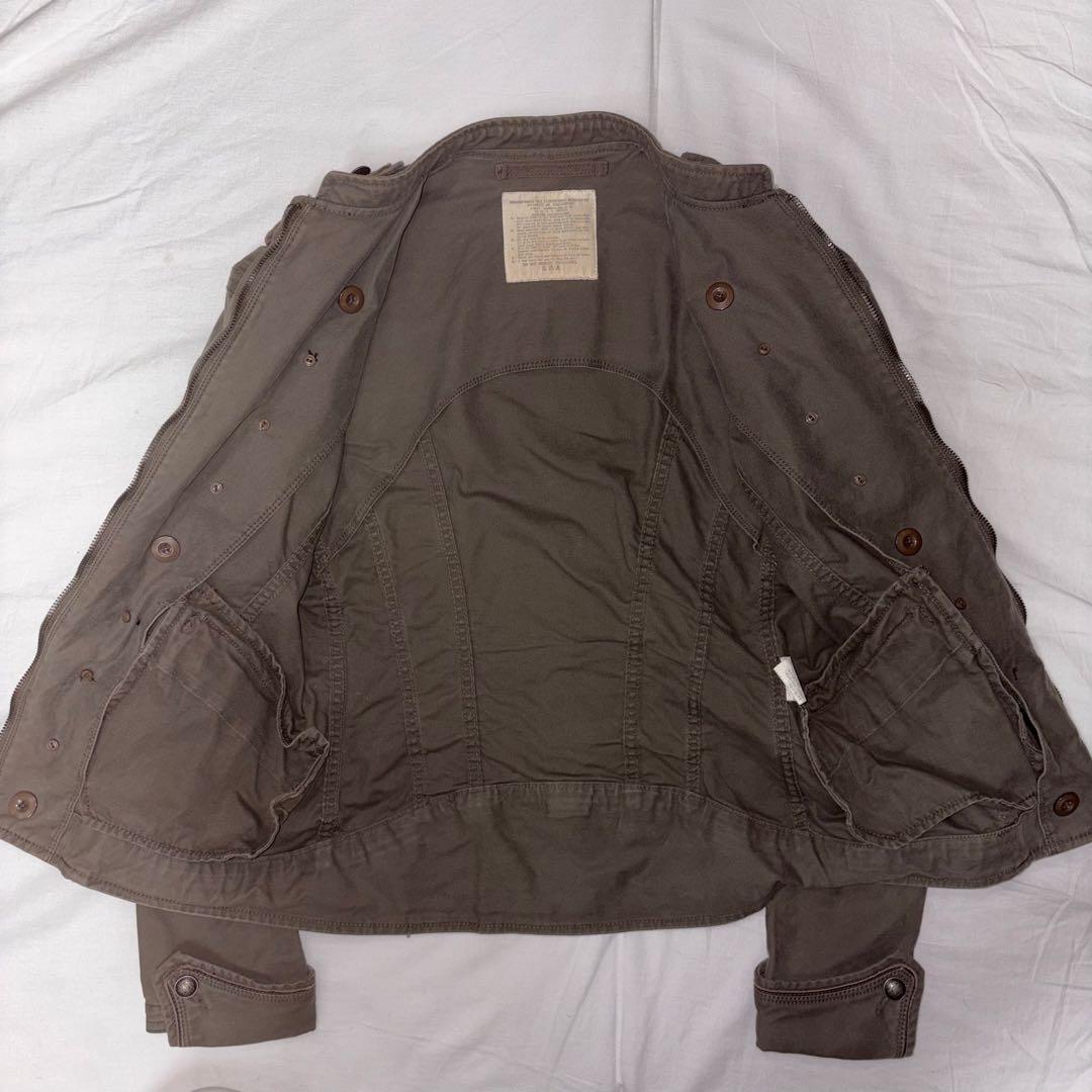 G.O.A カーキ　ジャケット　ナポレオンジャケット　ミリタリージャケッ Y2K