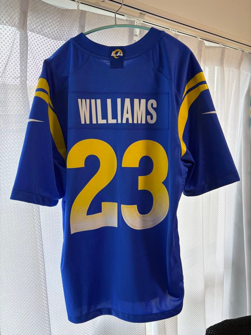 【中古】ロサンゼルス・ラムズ ウィリアムズ 23 ユニフォーム Mサイズ