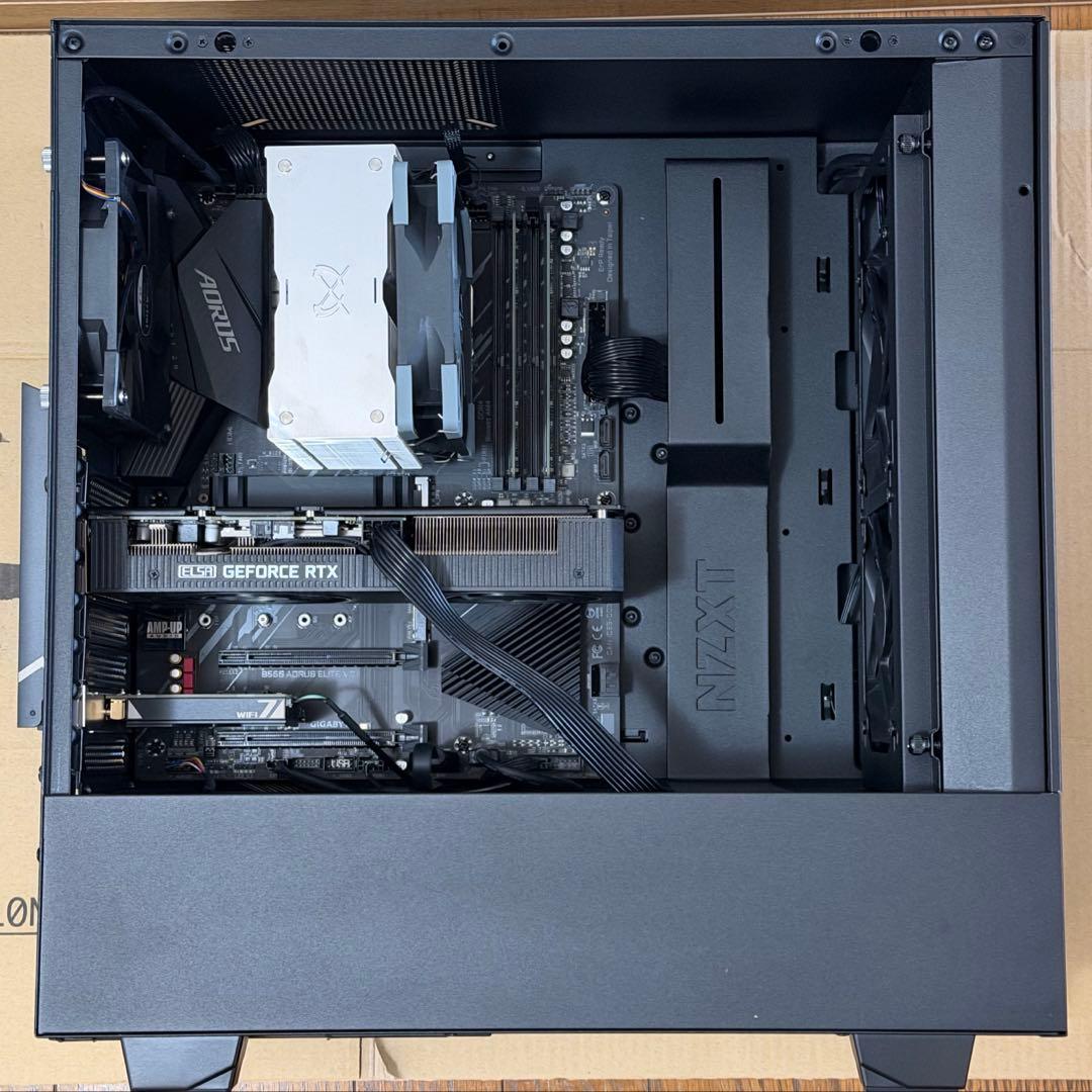 自作PC ミドルタワー PC本体のみ OS、SSDなし