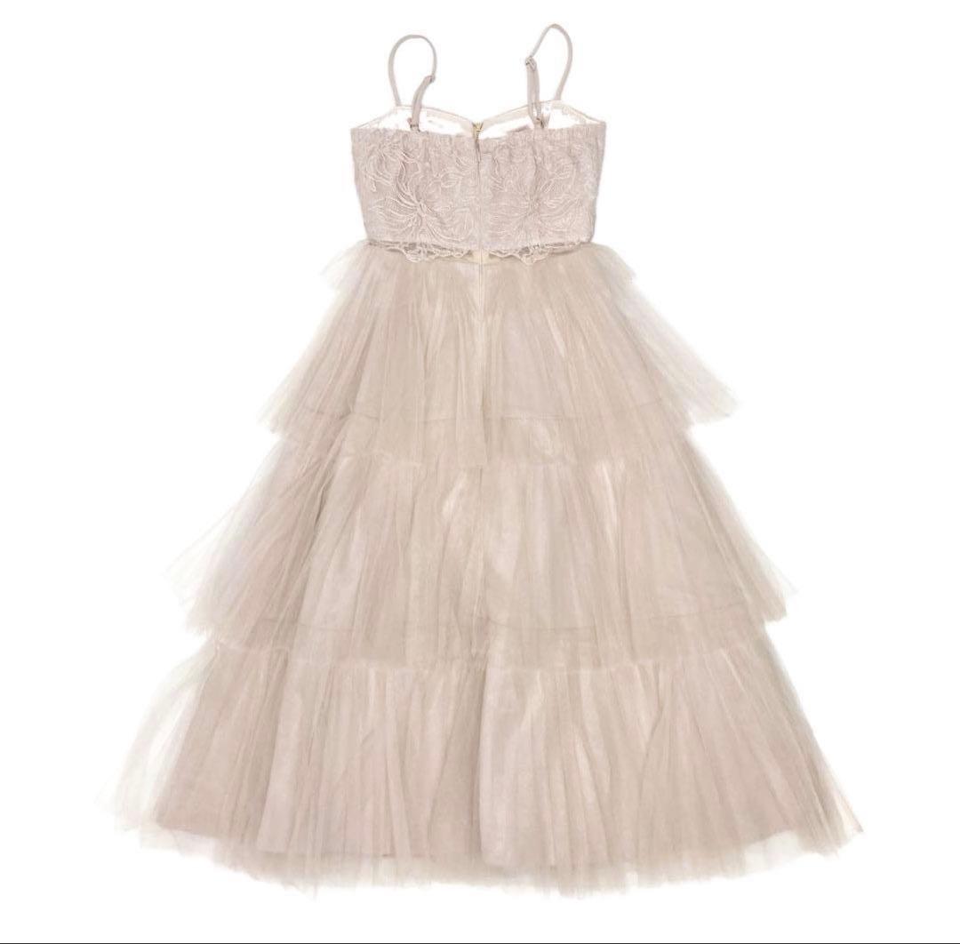 ROBE de FLEURS ローブドフルール ロングキャバドレス DE3445