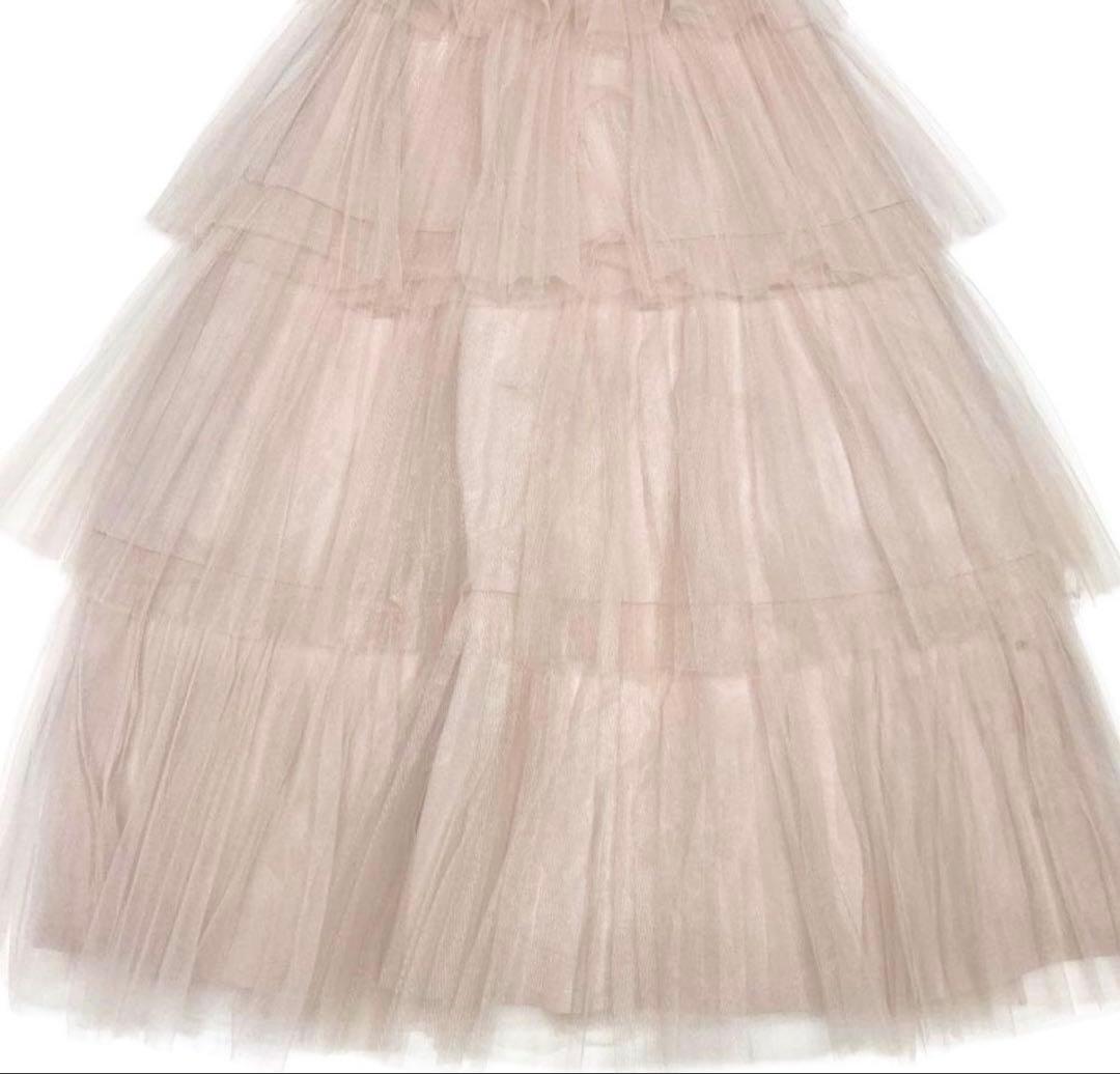 ROBE de FLEURS ローブドフルール ロングキャバドレス DE3445