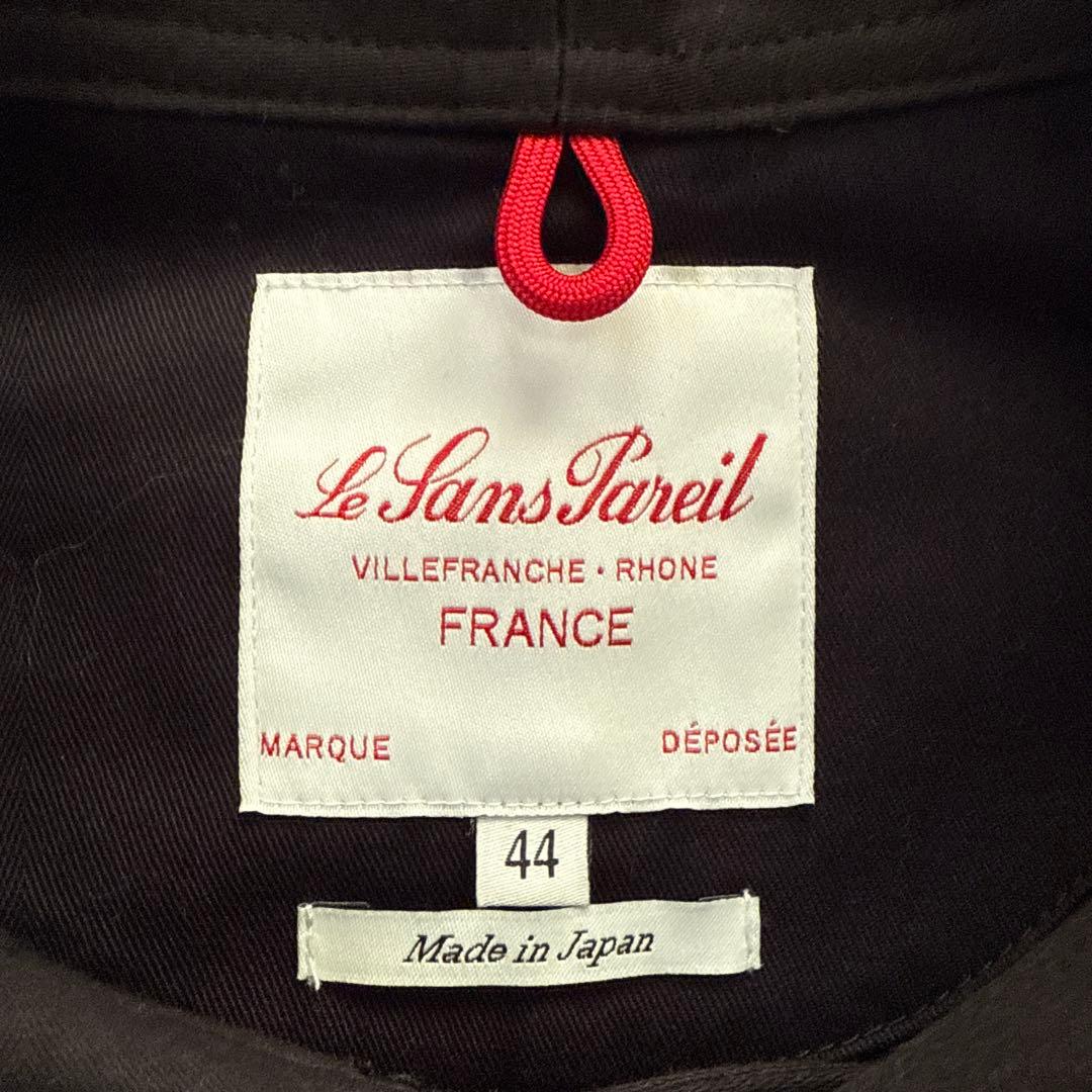 le sans pareil モールスキン ダブル カバーオール ブラック 44