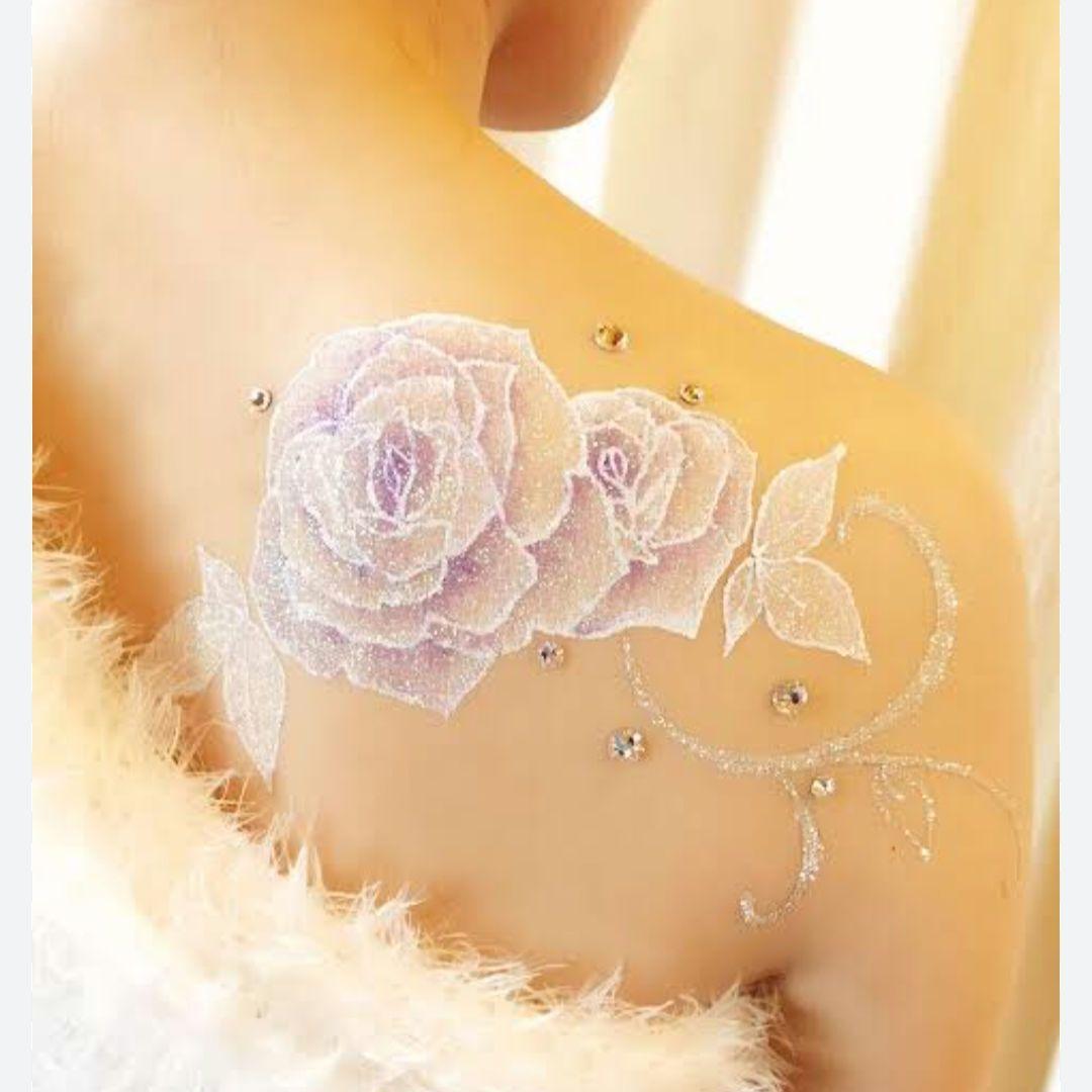 ボディージュエリーアートセット46色♡ ダイヤモンドパウダーグリッター