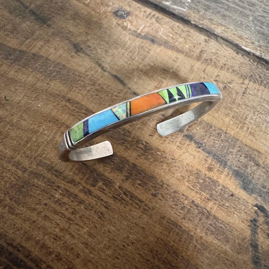 ズニ インレイ バングル