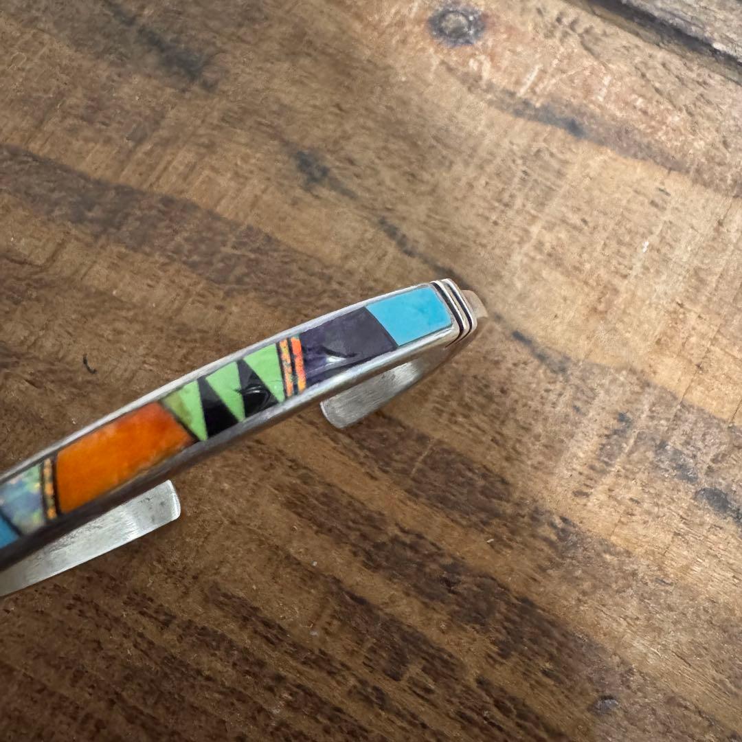 ズニ インレイ バングル