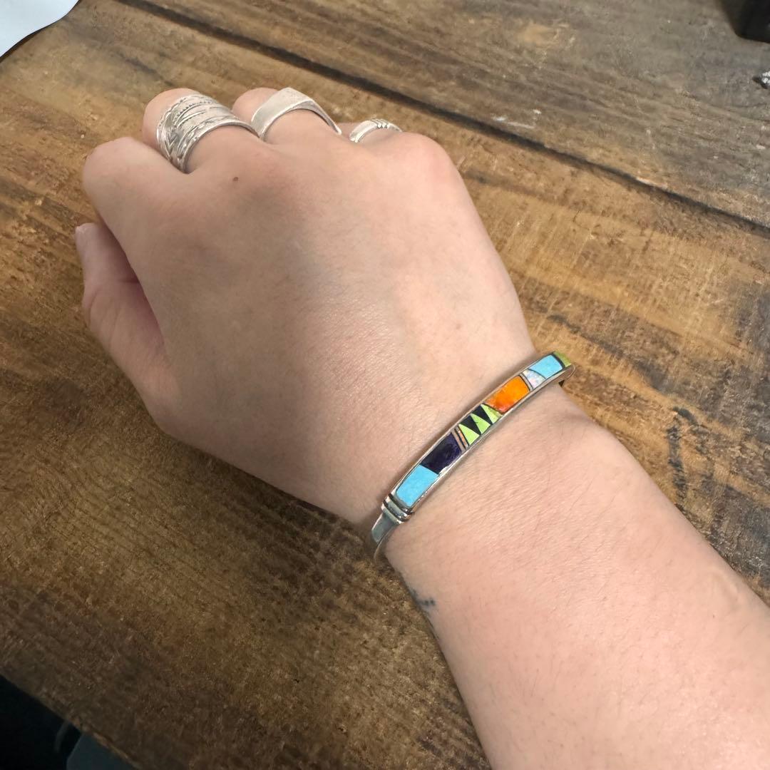 ズニ インレイ バングル