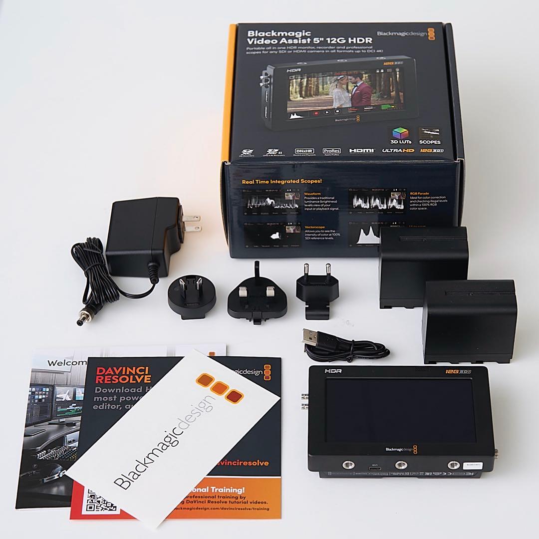 Blackmagic Video Assist 5\" 12G HDR 本体