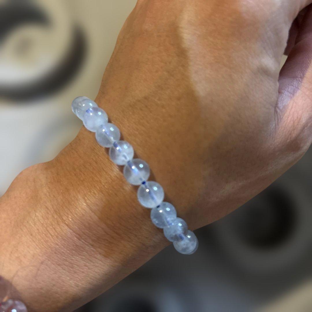 アクアマリンのブレスレットたん！綺麗！ズンとくる！
