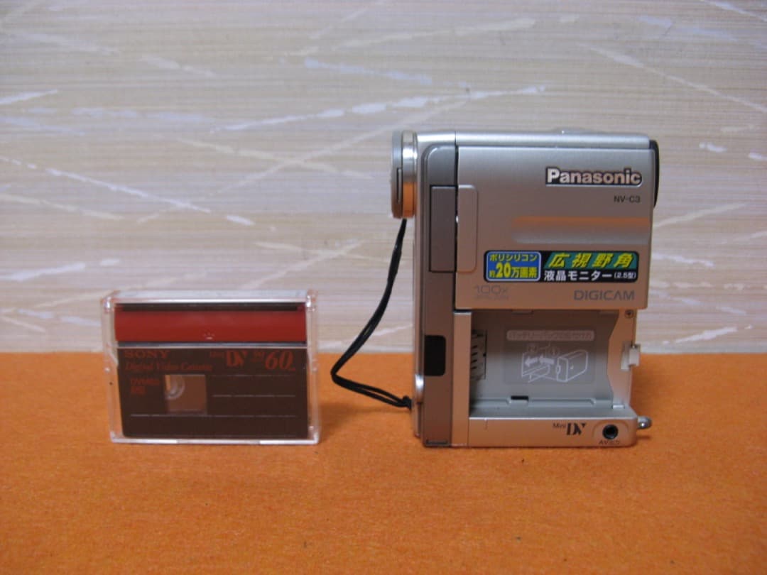 動作OK❗️☆PanasonicのMiniDV/デジタルビデオカメラ・NV-C3
