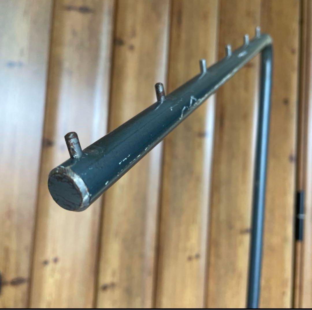 【BECK 様まとめ品①】インダストリアル スラントハンガー アイアン ラック