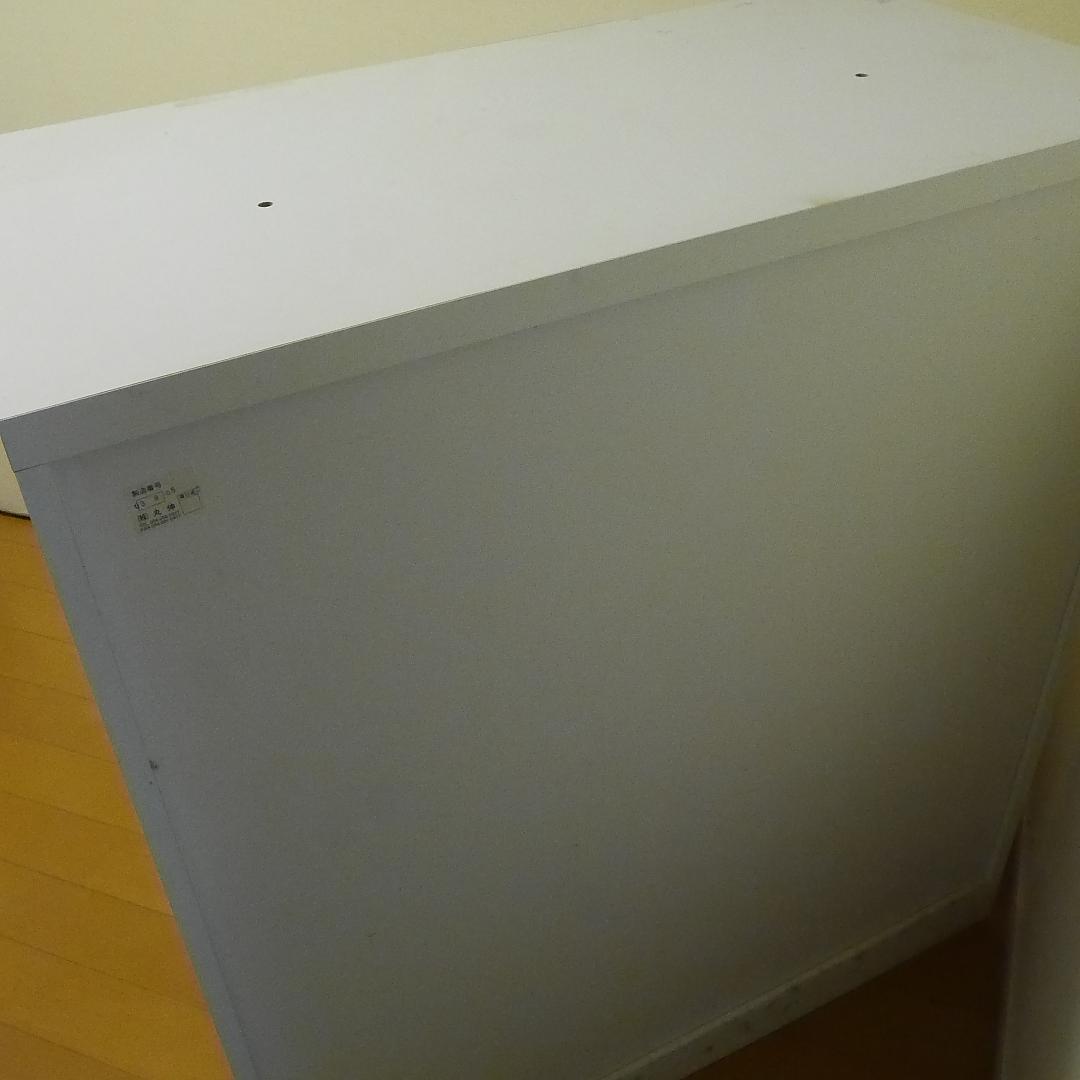 日本製　丸伸 木製 5段チェスト ホワイト 手渡しでしたら1000円！千代田区